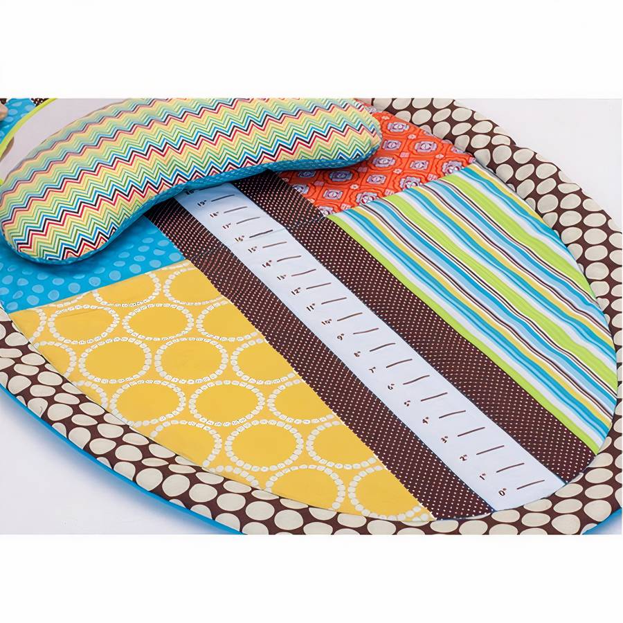 Baby Tummy Time Sensory Play Mat for Infant Development