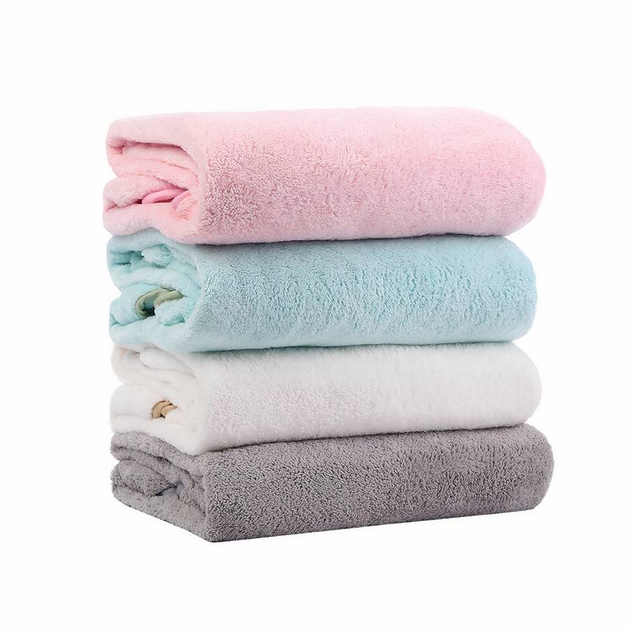 Baby Hooded Bath Towel Soft Absorbent Infant Bathrobe Wrap
