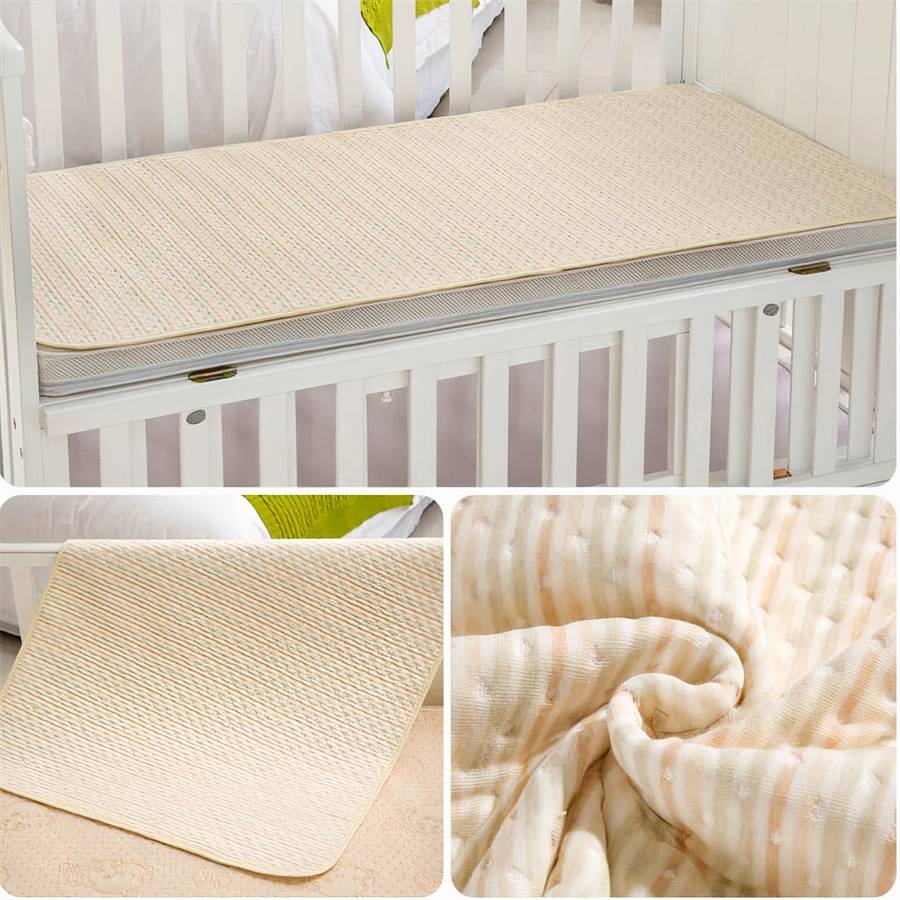 Waterproof Cotton Baby Changing Pad Mat Natural Soft Diaper Changing Pad Cover