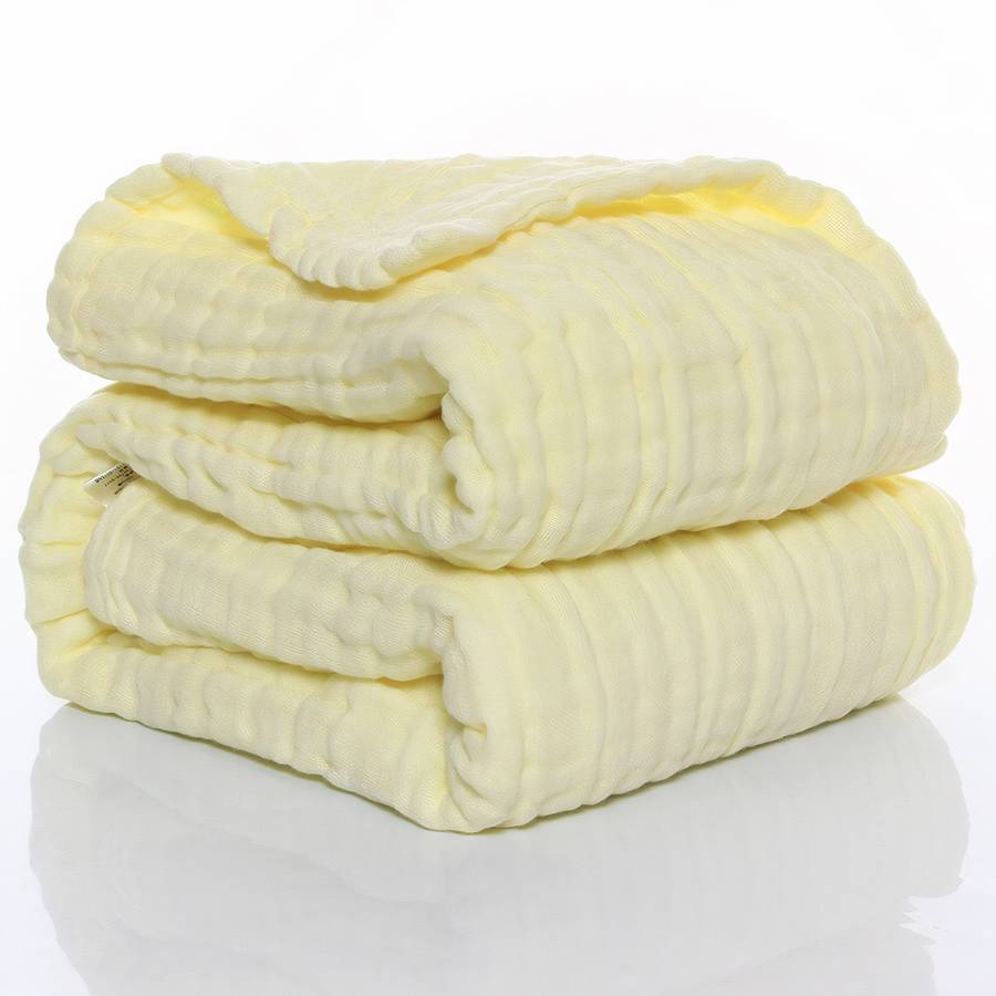 Organic Muslin Baby Blanket Soft Breathable Swaddle for Newborns
