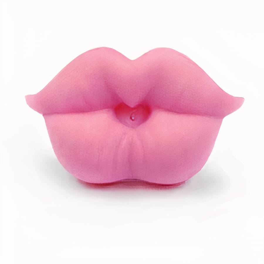 Baby Lip-Shaped Pacifier Natural Silicone Soothing Nipple for Infants