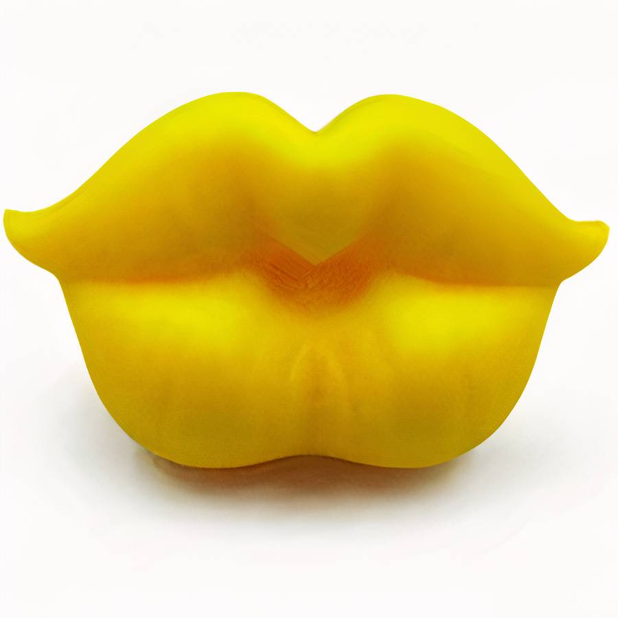 Baby Lip-Shaped Pacifier Natural Silicone Soothing Nipple for Infants