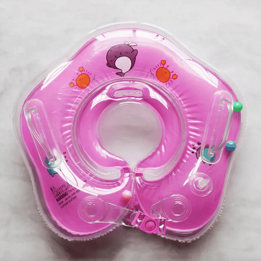 Baby Safety Swim Ring Infant Pool Float with Secure Seat Support