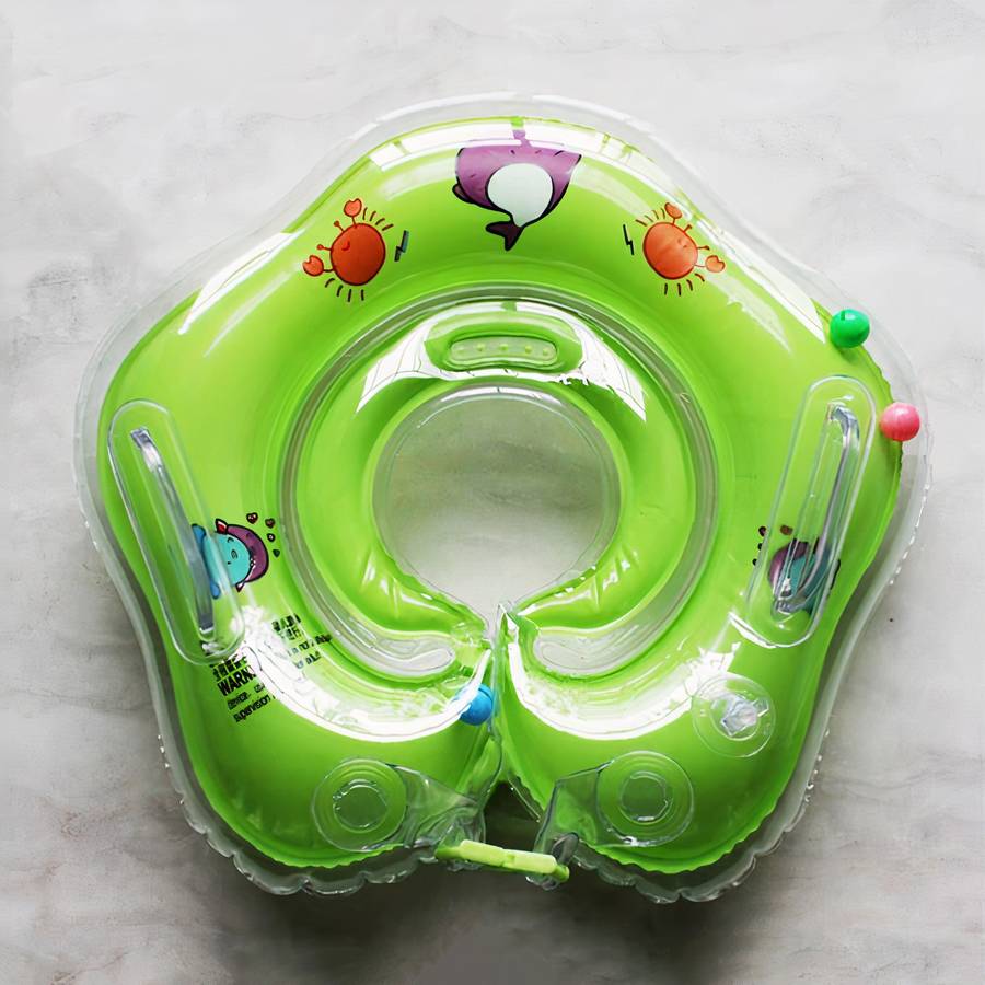 Baby Safety Swim Ring Infant Pool Float with Secure Seat Support
