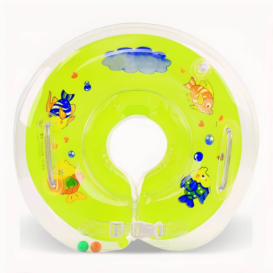 Baby Safety Swim Ring Infant Pool Float with Secure Seat Support