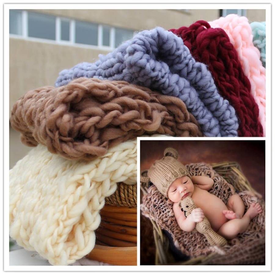 Baby Crochet Blanket Handcrafted Soft Cozy Nursery Throw