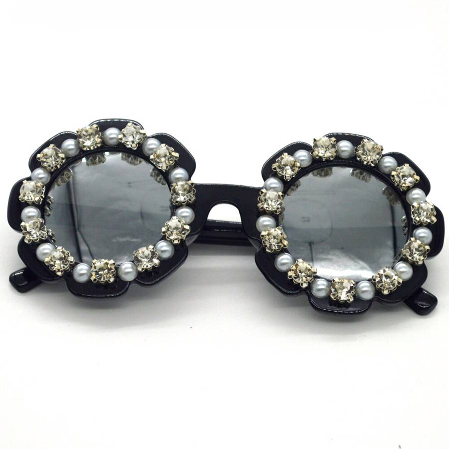 Kids Floral Pattern Sunglasses UV Protection Toddler Girls Boys Shades