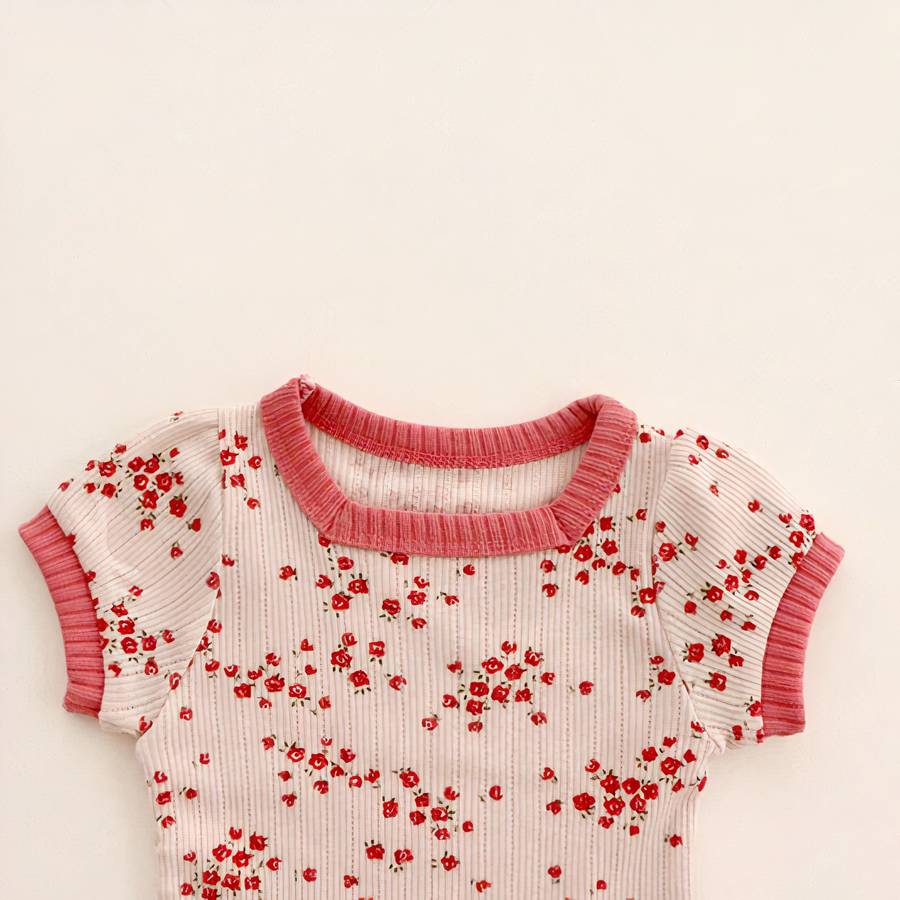 Baby Two-Piece Floral Pajama Set