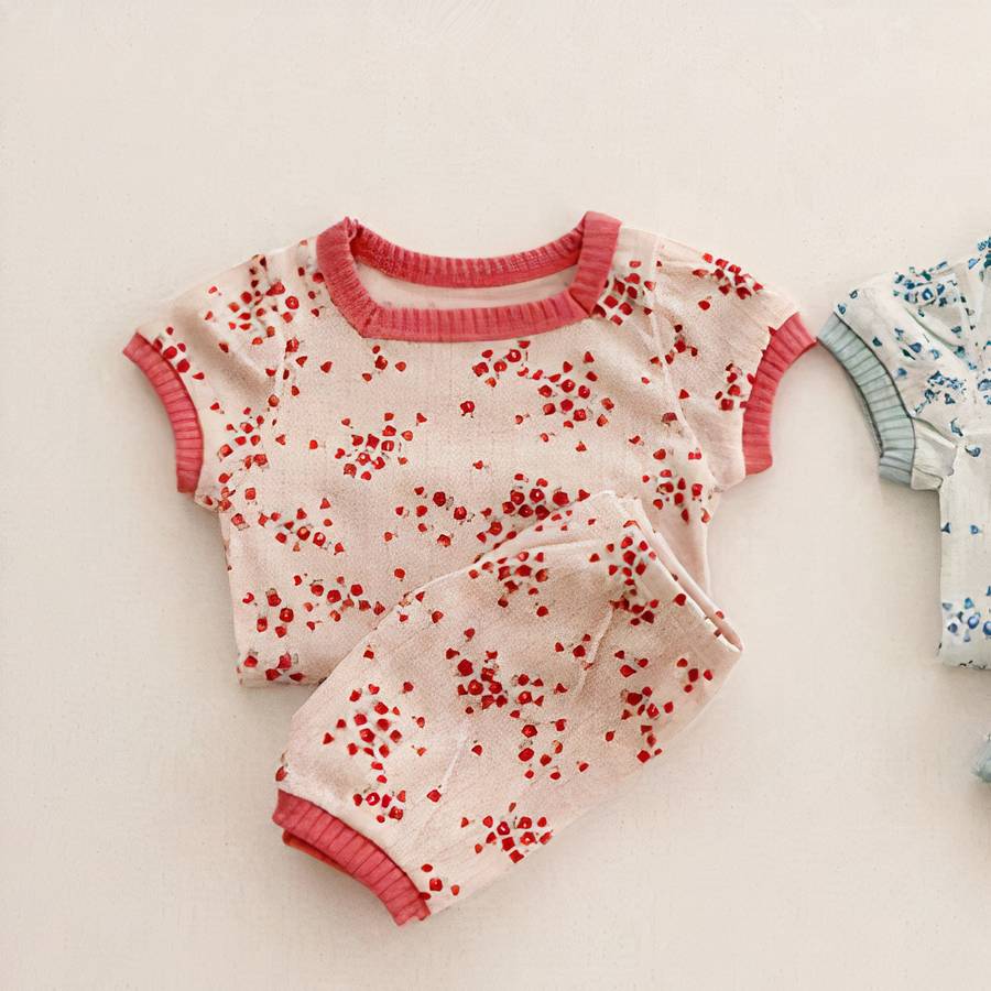 Baby Two-Piece Floral Pajama Set