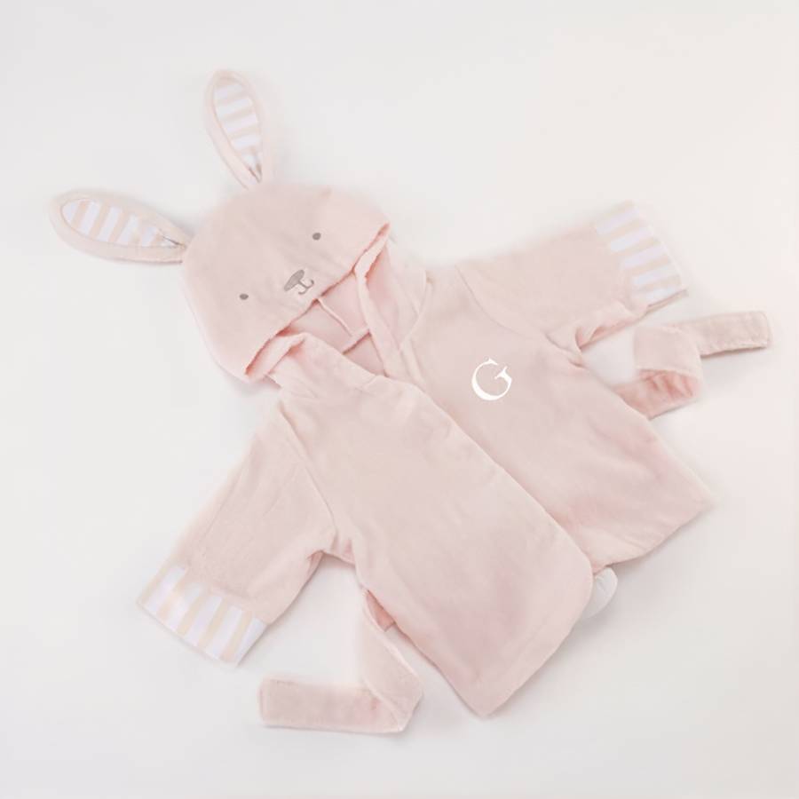 Baby Animal Hooded Robe Toddler Bathrobe Soft Cute Hooded Towel for Kids
