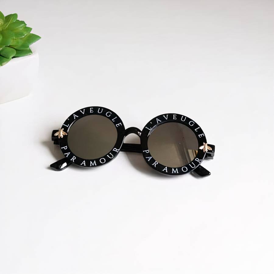 Baby Round Frame Sunglasses Toddler UV Protection Shades