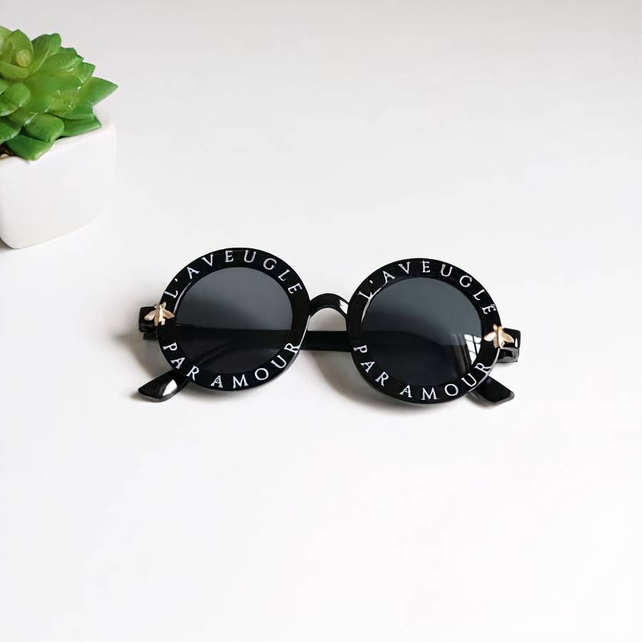 Baby Round Frame Sunglasses Toddler UV Protection Shades