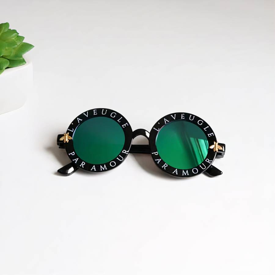 Baby Round Frame Sunglasses Toddler UV Protection Shades