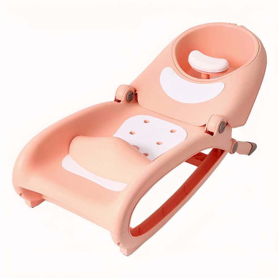 Baby Foldable Hair Washing Chair Portable Infant Shampoo Seat