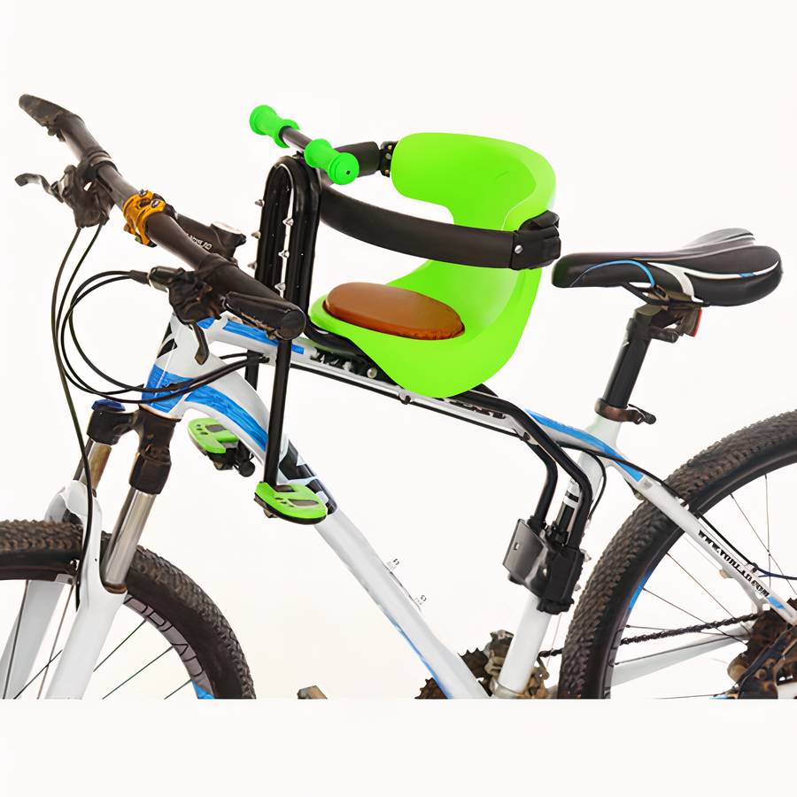 Secure Baby Bicycle Seat for Toddlers with Safety Harness