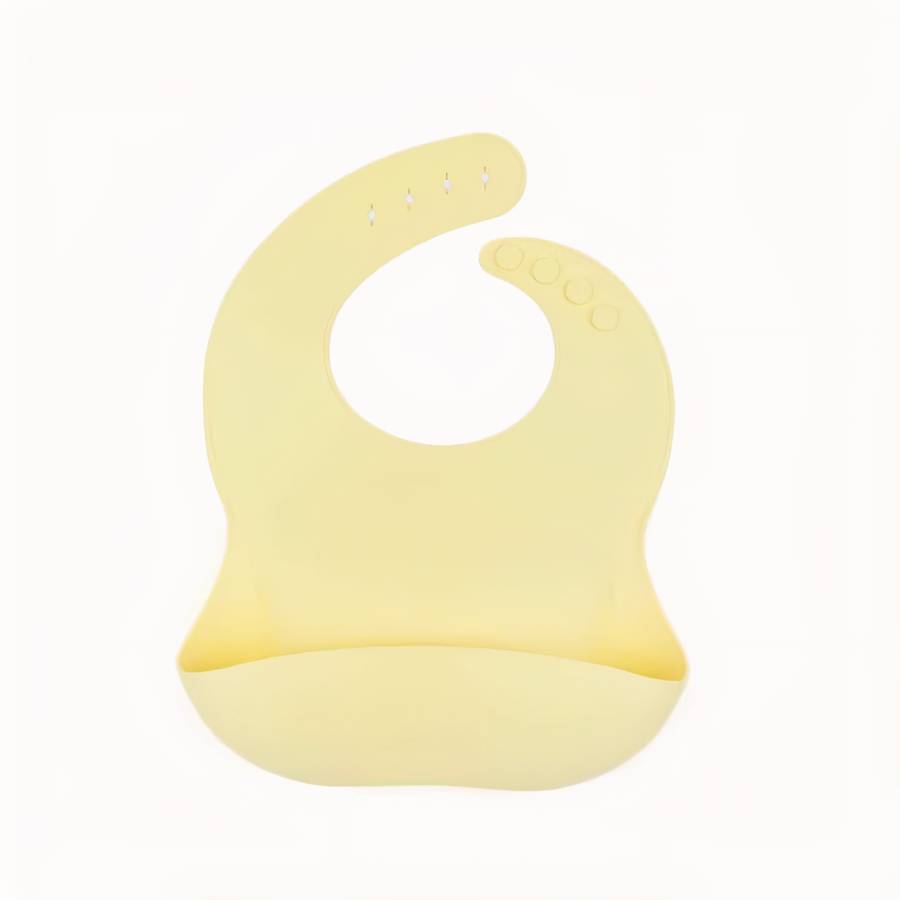 Waterproof Durable Silicone Baby Bib Easy Clean Mess Free Baby Feeding Accessory