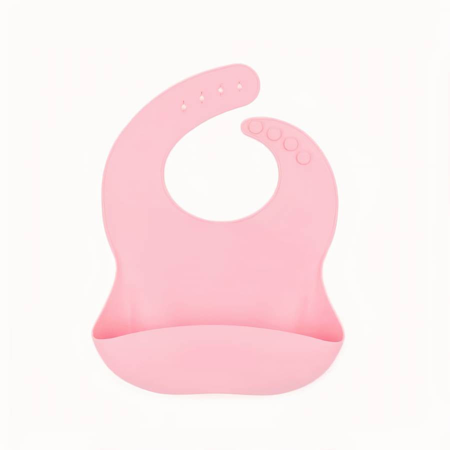 Waterproof Durable Silicone Baby Bib Easy Clean Mess Free Baby Feeding Accessory