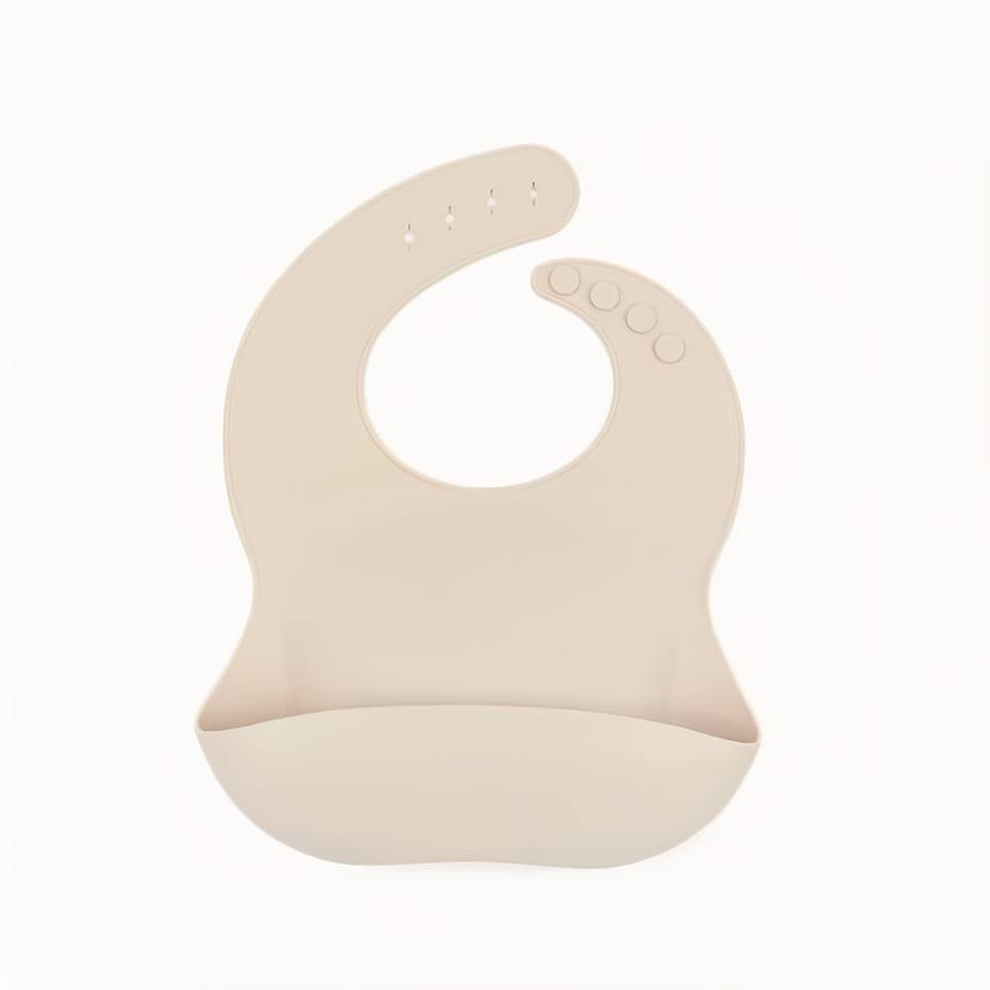 Waterproof Durable Silicone Baby Bib Easy Clean Mess Free Baby Feeding Accessory