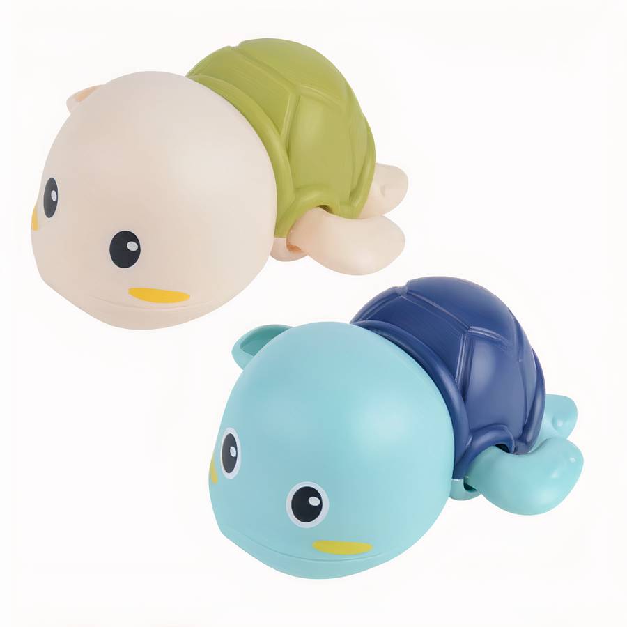 Floating Turtle Baby Bath Toy Soft Waterproof Bath Toy for Infant Toddler