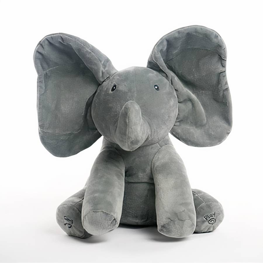 Plush Elephant Robot Toy for Kids Interactive Stuffed Animal Plushie