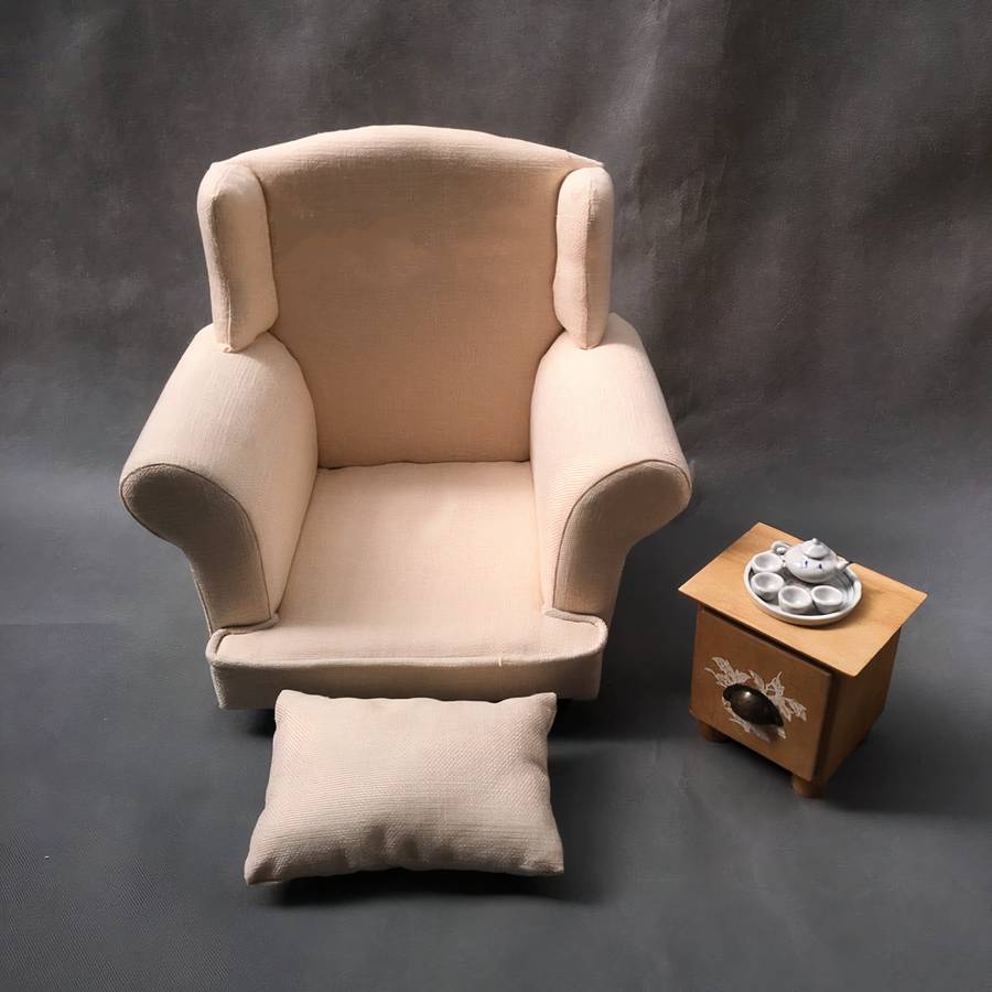 Solid Wood Newborn Photography Prop Sofa Bench