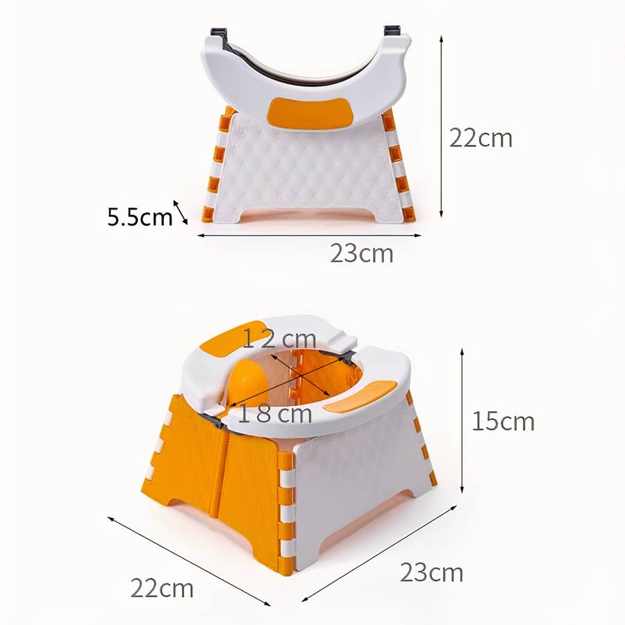 Foldable Portable Urinal Potty for Baby Toddler Travel Toilet Trainer