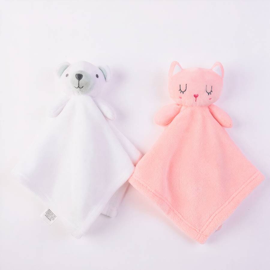 Baby Animal Plush with Hooded Towel Soft Cotton Wrap for Newborns