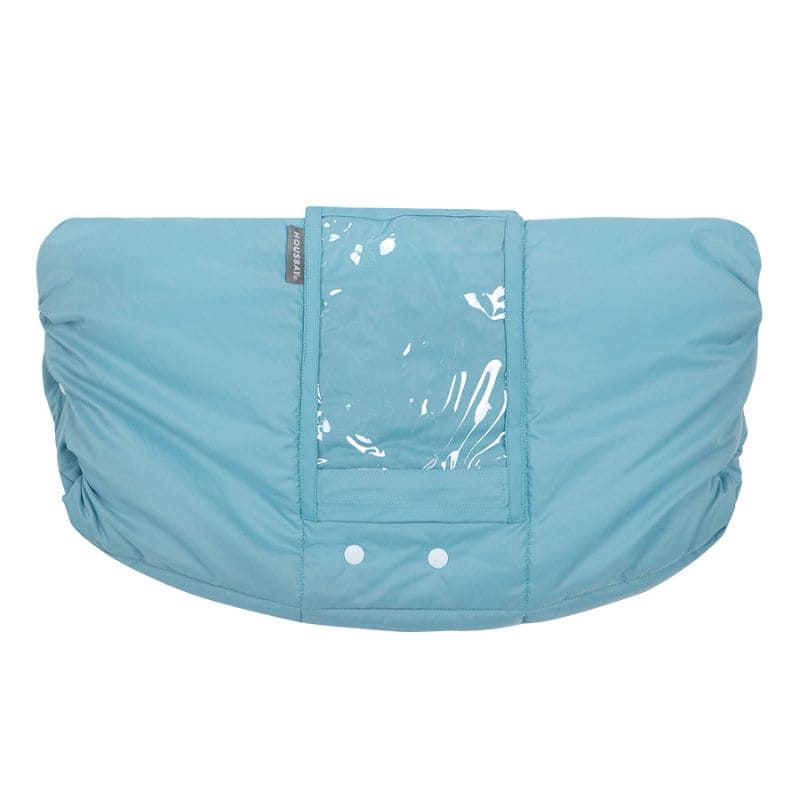 Winter Stroller Hand Muff with Phone Holder Waterproof Warm Gloves for Baby Stroller