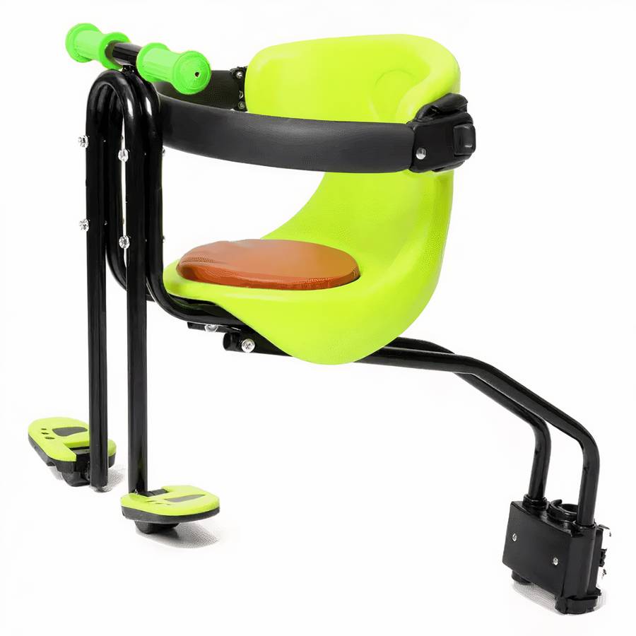 Secure Baby Bicycle Seat for Toddlers with Safety Harness