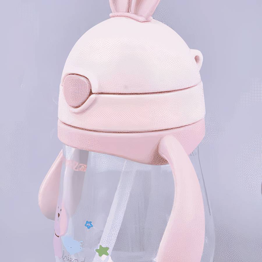 Baby Bottle with Straw for Infants Easy to Drink Infant Feeding Bottle