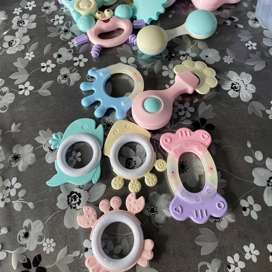 Baby Rattle Toy for Infants Newborn to 12 Months Sensory Development