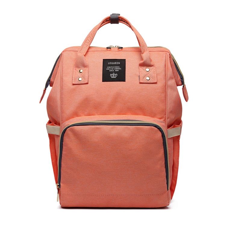 Lequeen Baby Diaper Backpack Bag for Moms and Dads Spacious Travel Changing Bag