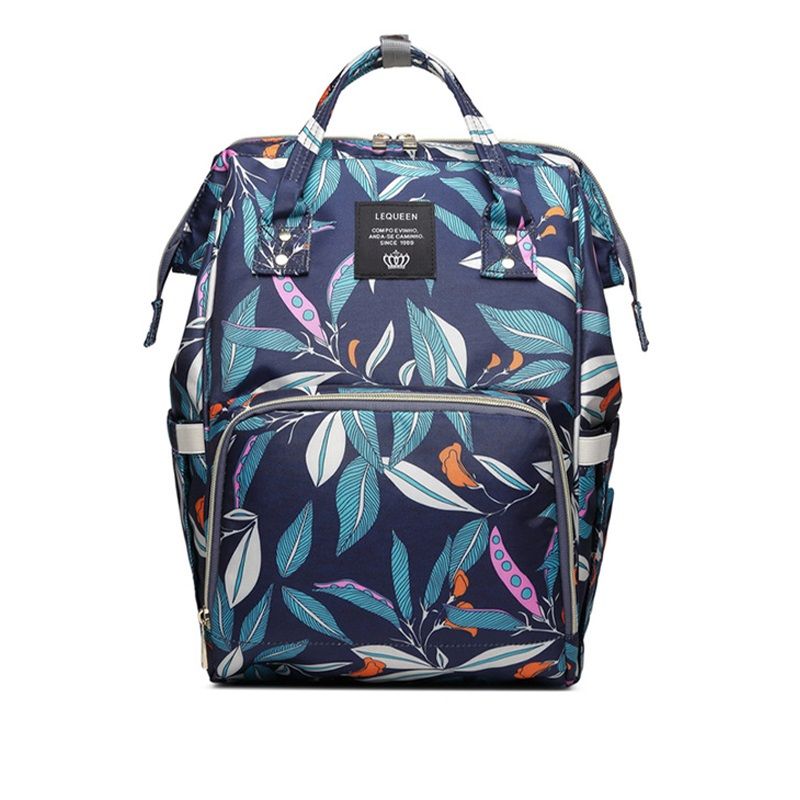 Lequeen Baby Diaper Backpack Bag for Moms and Dads Spacious Travel Changing Bag