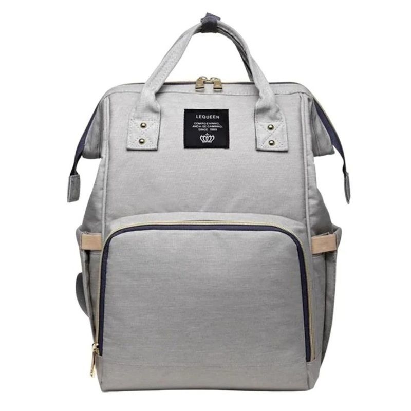 Lequeen Baby Diaper Backpack Bag for Moms and Dads Spacious Travel Changing Bag