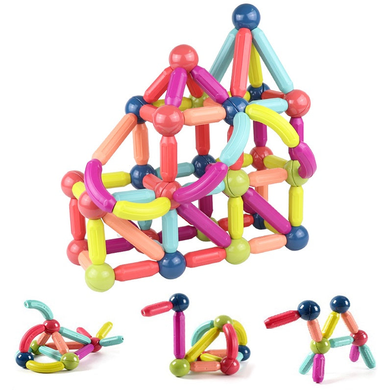 Magnetic Building Set for Kids Educational Toy STEM Construction Blocks