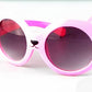 Kids Glasses with Cat-Shaped Frame Cute Eyewear for Children