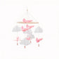 Cotton Baby Crib Rattle Organic Cotton Infant Toy Nursery Accessory