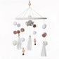 Cotton Baby Crib Rattle Organic Cotton Infant Toy Nursery Accessory