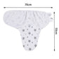 Swaddle Sleeping Bag with Matching Baby Hat for Newborns