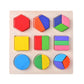 Montessori Geometric Shapes Puzzle for Kids Educational Toy