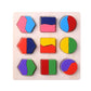Montessori Geometric Shapes Puzzle for Kids Educational Toy