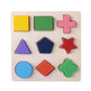 Montessori Geometric Shapes Puzzle for Kids Educational Toy