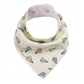 Super Absorbent Baby Bibs for Toddlers and Infants Soft Waterproof Feeding Burp Cloths
