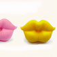 Baby Lip-Shaped Pacifier Natural Silicone Soothing Nipple for Infants