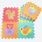 10 Piece Animal Puzzle Foam Play Mat Baby Motor Skills Development Rug