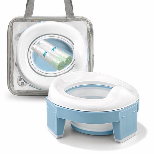Portable Silicone Baby Pot Toddler Travel Training Toilet Seat