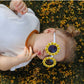 Kids Floral Pattern Sunglasses UV Protection Toddler Girls Boys Shades