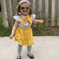 Kids Floral Pattern Sunglasses UV Protection Toddler Girls Boys Shades