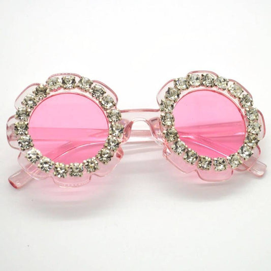 Kids Floral Pattern Sunglasses UV Protection Toddler Girls Boys Shades