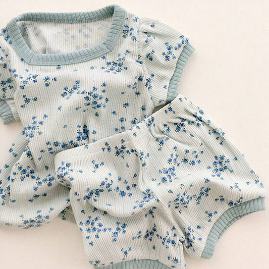 Baby Two-Piece Floral Pajama Set